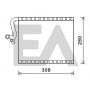 43B50024 EACLIMA Випарник кондиціонера