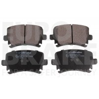 5502224775 EUROBRAKE Комплект гальмівних колодок дисковий гальм