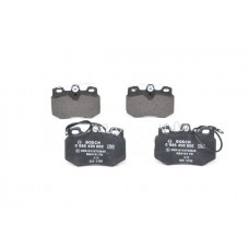 0 986 490 800 BOSCH КомплеК т гальмівних колодок, дискове гальмо