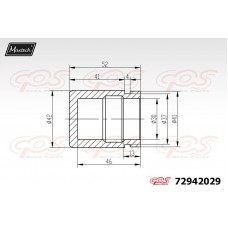 72942029 MAXTECH Поршень корпус скоби гальма