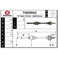 T49266A2 EAI Привідний вал