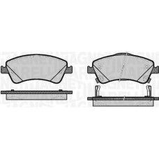 363916060665 MAGNETI MARELLI Комплект гальмівних колодок дисковий гальм