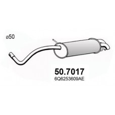 50.7017 ASSO Глушник вихлопних газів кінцевий