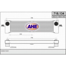 718.134 AHE Интеркулер