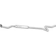 288-135 BOSAL Середній глушник вихлопних газів