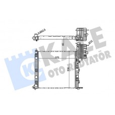 346170 KALE OTO RADYATÖR Радіатор охолодження двигуна