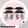 24459.185.1 ZIMMERMANN Комплект гальмівних колодок дисковий гальм
