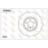 DF8050 TRW Гальмівний диск