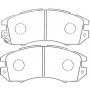 FP0470 FIT Комплект гальмівних колодок дисковий гальм