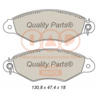 704-13162 IAP QUALITY PARTS Комплект гальмівних колодок дисковий гальм