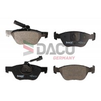 322340 DACO Germany Комплект гальмівних колодок дисковий гальм