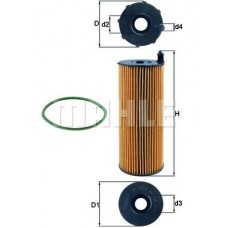 OX 196/3D KNECHT Масляний фільтр