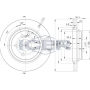 78BD3053-2 ICER Гальмівний диск