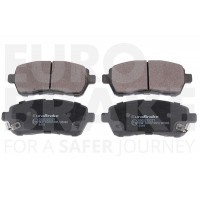 5502225227 EUROBRAKE Комплект гальмівних колодок дисковий гальм