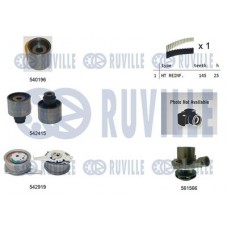 5504981 RUVILLE Водяний насос комплект зубчастого ременя