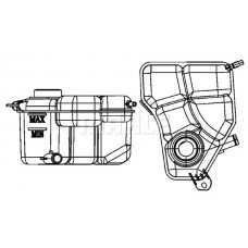 CRT 133 000S MAHLE Компенсаційний бак охолоджувальна рідина