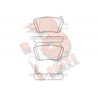 RB1870 R BRAKE Комплект гальмівних колодок дисковий гальм
