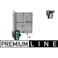 AE 118 000P MAHLE Випарник кондиціонера