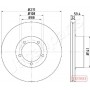 DP-0401C JAPANPARTS Гальмівний диск