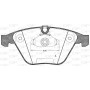 BPA0857.00 OPEN PARTS Комплект гальмівних колодок дисковий гальм