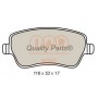 704-16066P IAP QUALITY PARTS Комплект гальмівних колодок дисковий гальм