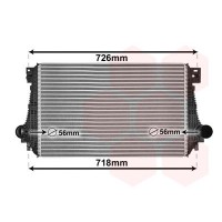 58004368 VAN WEZEL Интеркулер