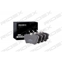 402B0114 RIDEX Комплект гальмівних колодок дисковий гальм