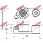 03.206 AUTOKIT Натяжний ролик ремінь ГРМ