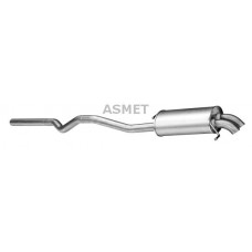 04.109 ASMET Глушник вихлопних газів кінцевий