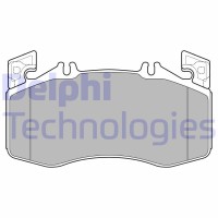 LP3654 DELPHI КомплеК т гальмівних колодок, дискове гальмо