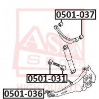 0501-036 ASVA Підвіска важіль незалежної підвіски колеса