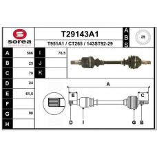 T29143A1 EAI Привідний вал