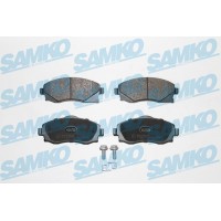 5SP758 SAMKO Комплект гальмівних колодок дисковий гальм
