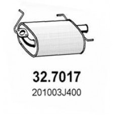 32.7017 ASSO Глушник вихлопних газів кінцевий