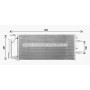 BW5607D AVA QUALITY COOLING Конденсатор кондиціонера