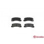 P 83 015 BREMBO Комплект гальмівних колодок дисковий гальм