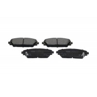 KBP-4571 KAVO PARTS Комплект гальмівних колодок дисковий гальм