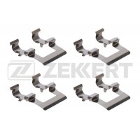 BR-1459 ZEKKERT Комплектуючі колодки дискового гальма