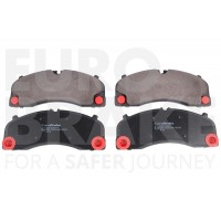 5502225617 EUROBRAKE Комплект гальмівних колодок дисковий гальм