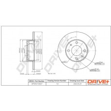 DP1010.11.0027 Dr!ve+ Гальмівний диск