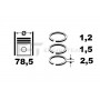 R1003900 ET ENGINETEAM Комплект поршневих кілець