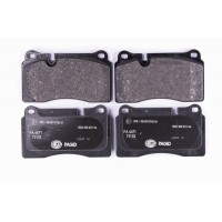 8DB 355 019-941 HELLA Комплект гальмівних колодок дисковий гальм
