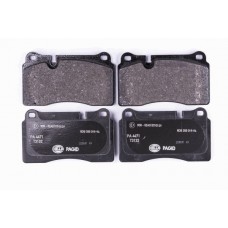 8DB 355 019-941 HELLA Комплект гальмівних колодок дисковий гальм