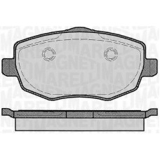 363916060291 MAGNETI MARELLI Комплект гальмівних колодок дисковий гальм