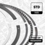R1003700VR1 ET ENGINETEAM Комплект поршневих кілець