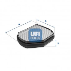 54.270.00 UFI Фільтр повітря у внутрішньому просторі