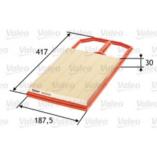 585095 VALEO Повітряний фільтр