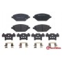 P 59 093 BREMBO Комплект гальмівних колодок дисковий гальм