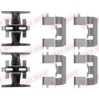 109-1208 QUICK BRAKE Комплектуючі колодки дискового гальма