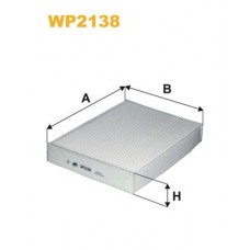 WP2138 WIX FILTERS Фільтр повітря у внутрішньому просторі